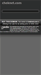 Mobile Screenshot of cheknet.com